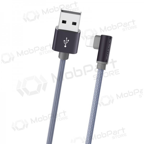 USB kabel Borofone BX26 Lightning 1.0m (grijs)