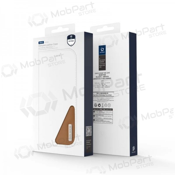 Samsung Galaxy S25 Edge hoesje - Dux Ducis Hivo (bruin)