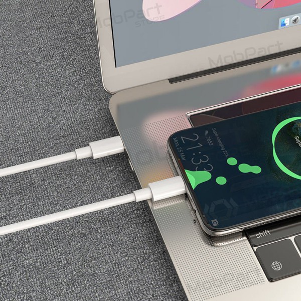 USB-kabel Hoco X51 Type-C - Type-C 20V 5A 100W 2.0m (wit)