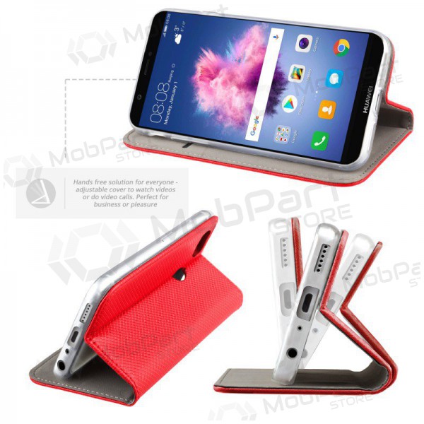 Apple iPhone 13 mini hoesje -Smart Magnet- (rood)