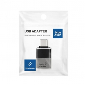 USB-C adapter Blue Star USB-C naar USB-A OTG