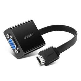 Adapter Ugreen MM103 HDMI naar VGA zwart