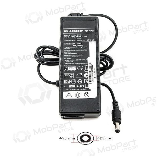 LENOVO 72W: 16V, 4.5A laptop oplader