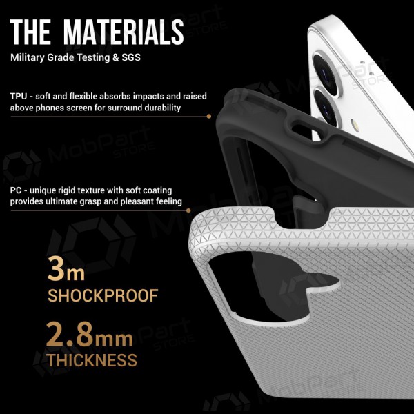 Samsung Galaxy S24 FE hoesje „Perfectionists“ (zilverachtig)