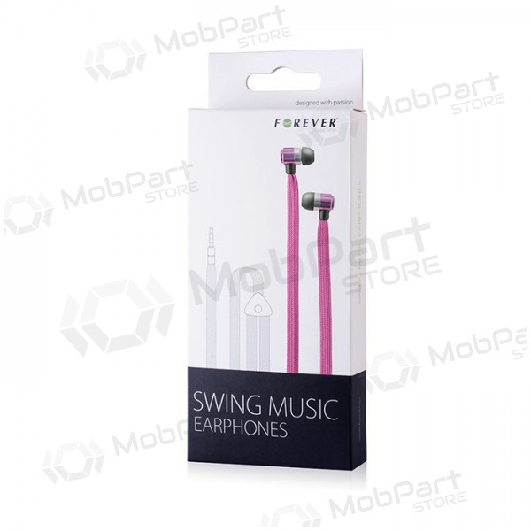 Handsfree Forever Swing Music 3,5mm (roze)