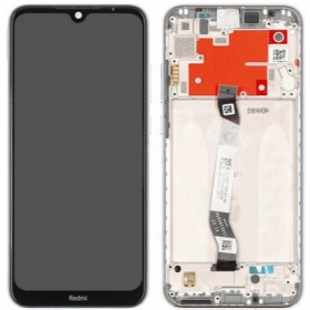 Xiaomi Redmi Note 8T scherm (grijs) (met een frame) (origineel)