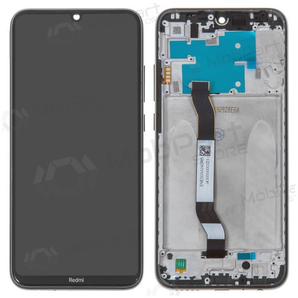 Xiaomi Redmi Note 8 / Note 8 2021 scherm (zwart) (met een frame) (origineel)
