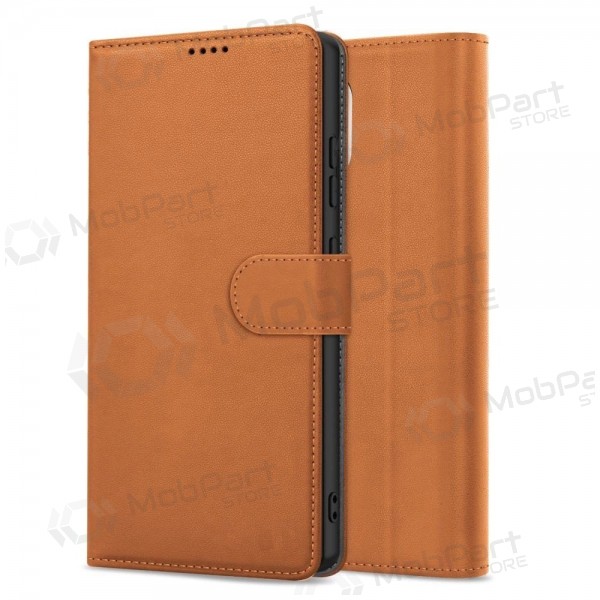 Xiaomi Redmi 15C, Poco C85 hoesje - Fancy Wallet (bruin)