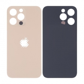 Apple iPhone 13 Pro achterkant behuizing (goud) (met grotere camera-uitsparing)