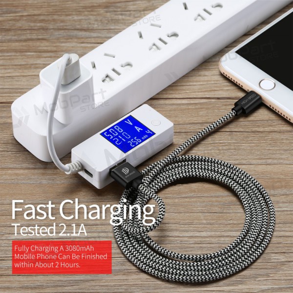 USB kabel Dux Ducis K-ONE Lightning FastCharging 1.0m