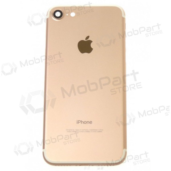 Apple iPhone 7 achterkant (Rose Gold) (gebruikt grade B, origineel)