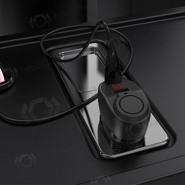 Lader automobilinis Hoco Z34 x 2 USB (3.1A) (zwart)