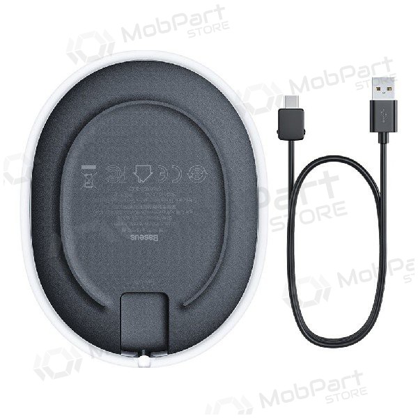 Draadloze lader Baseus Jelly 15W (supports QI standard) (zwart)
