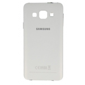 Samsung A300F Galaxy A3 achterkant zilverachtig (Platinum Silver) (gebruikt grade A, origineel)