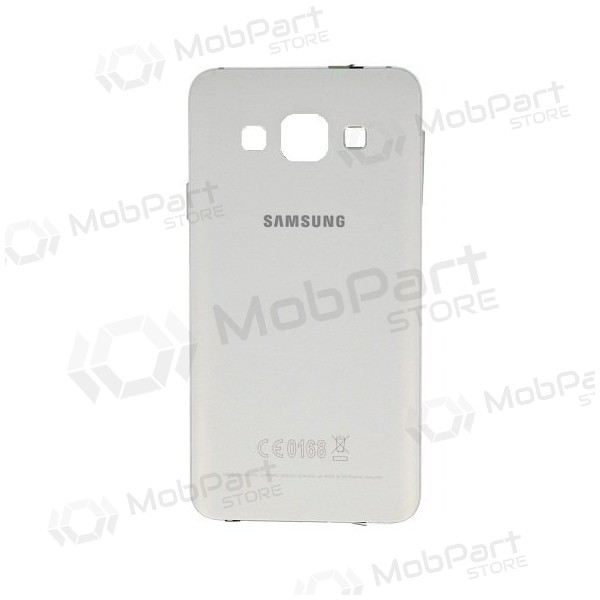 Samsung A300F Galaxy A3 achterkant zilverachtig (Platinum Silver) (gebruikt grade A, origineel)