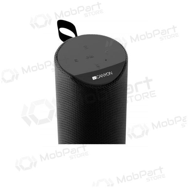 Bluetooth draagbare luidspreker CANYON CNS-CBTSP5 (MicroSD, AUX, BT V5.0, 1200mAh) (zwart)