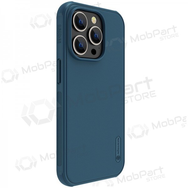 Apple iPhone 14 Plus hoesje - Nillkin Frosted Shield (blauw)