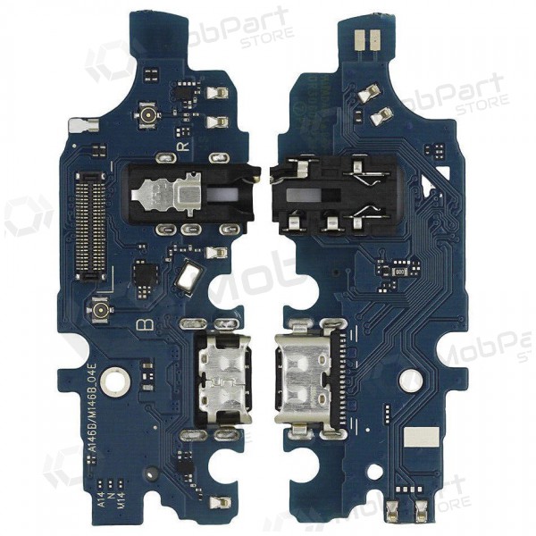 Samsung A146B Galaxy A14 5G (2023) oplaadconnector en microfoon (service pack) (origineel)