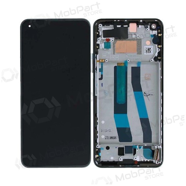 Xiaomi 11 Lite 5G NE scherm (zwart) (met een frame) (origineel)