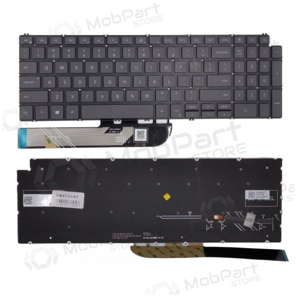 Toetsenbord  DELL Inspiron 5584, 5590, 5593, 5594, 5598 su pašvietimu