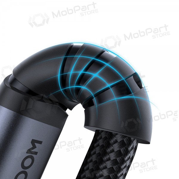 Audio kabel Joyroom SY-A08 3,5mm to 3,5mm 1.2m zwart