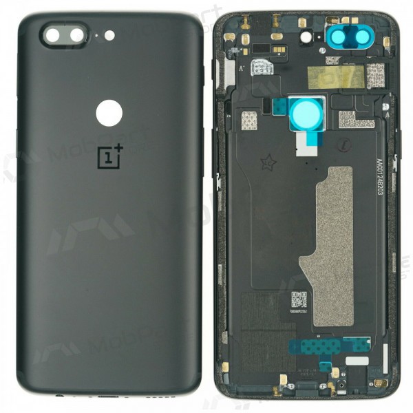 OnePlus 5T achterkant zwart (Midnight Black) (gebruikt grade A, origineel)