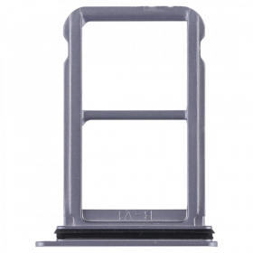 Huawei P20 (Dual) SIM-kaarthouder blauw (Midnight Blue)