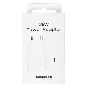 Lader origineel Samsung EP-T2510NWEGEU 25W in het pakket wit