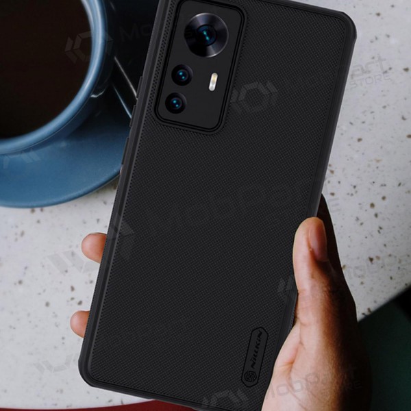 Xiaomi Redmi Note 12 Pro 5G / Poco X5 Pro hoesje „Nillkin Frosted Shield“ (zwart)