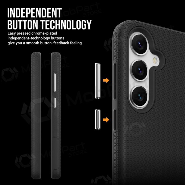 Samsung Galaxy A55 hoesje „Perfectionists“ (zwart)