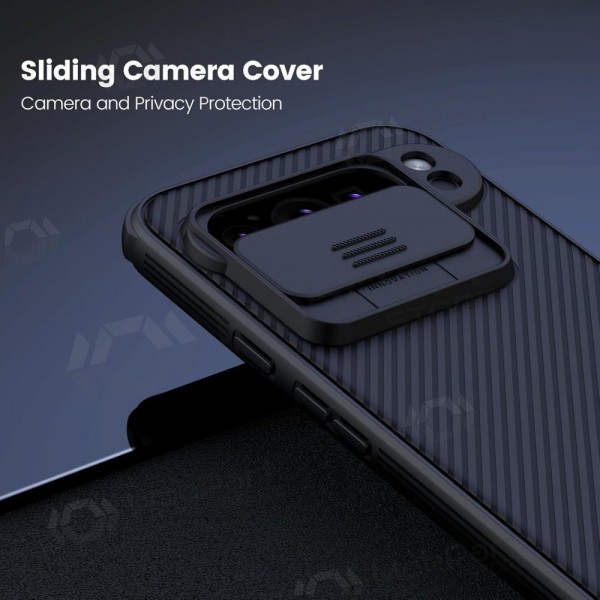 Google Pixel 7A hoesje - Nillkin CamShield Pro (zwart)