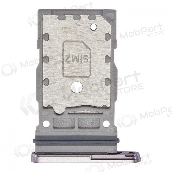 Samsung S918 Galaxy S23 Ultra Dual SIM-kaarthouder (levandos)