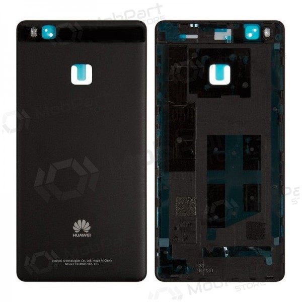 Huawei P9 Lite achterkant (zwart) (gebruikt grade B, origineel)