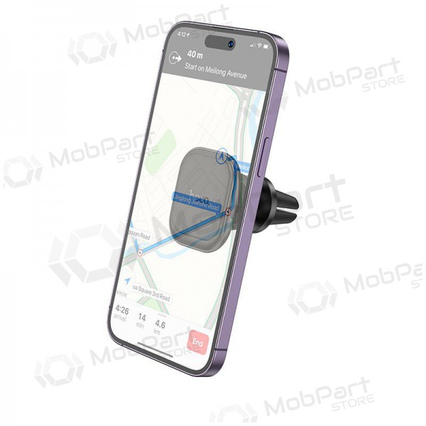 Autotelefoonhouder Hoco H29 mounted on ventilation grilles, magnetic