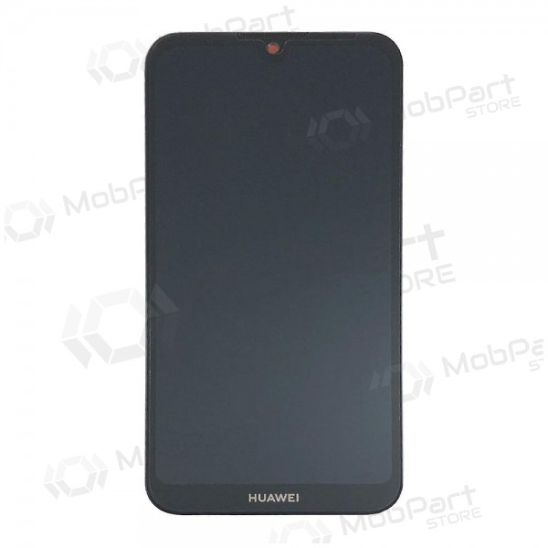 Huawei Y5 2019 scherm (zwart) (met een frame en batterij) (service pack) (origineel)