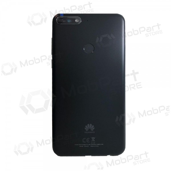 Huawei Y7 Prime 2018 achterkant (zwart) (gebruikt grade B, origineel)