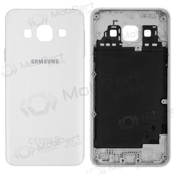 Samsung A300F Galaxy A3 achterkant wit (Pearl White) (gebruikt grade A, origineel)
