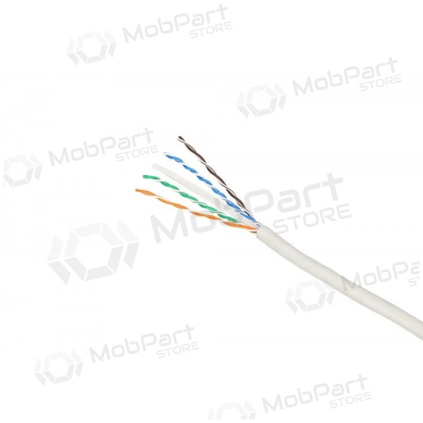 LAN netwerkkabel Schnur FTP 6e 0.56mm (afgeschermd, binnen, Cca(s1,d0,a1), PVC, LSZH, 305m)