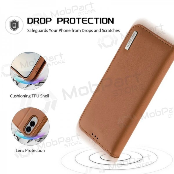 Samsung Galaxy S25 Edge hoesje - Dux Ducis Hivo (bruin)