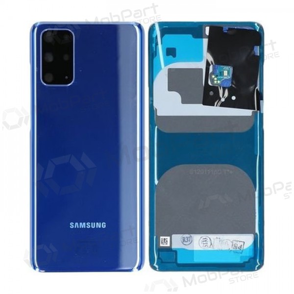 Samsung G985 / G986 Galaxy S20 Plus achterkant (Aura Blue) (gebruikt grade B, origineel)