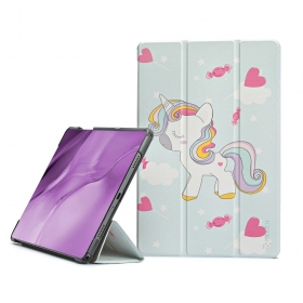 Samsung Galaxy Tab A9+, Tab A11+ hoesje - Smart Leather (unicorn)