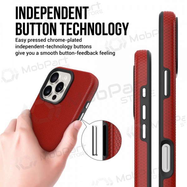 Apple iPhone 16 Pro hoesje „Perfectionists“ (rood)