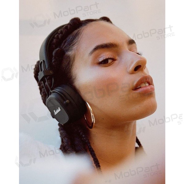 Draadlozes ausinės Marshall Major IV On-Ear Bluetooth juodos