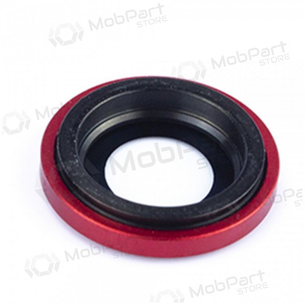 Apple iPhone XR camera glas (rood) (met een frame)