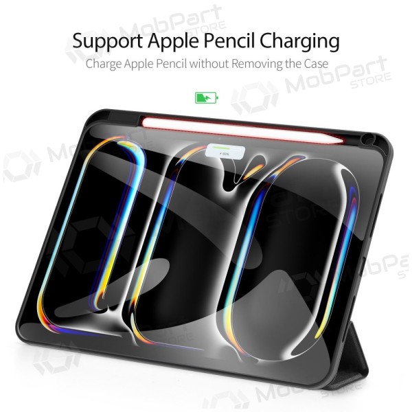 Apple iPad Pro 11 2024, 2025 hoesje - Dux Ducis Domo (zwart)