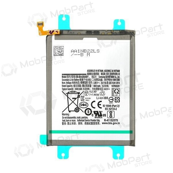 Samsung Galaxy A32 5G, A42, A72, M22, M32 batterij, accu (EB-BA426ABY)