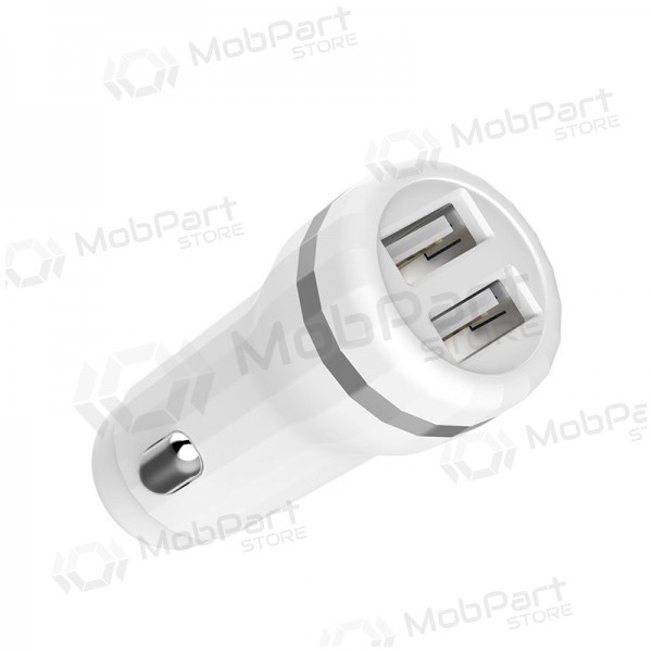 Lader automobilinis Hoco Z27 (2.4A) (wit)
