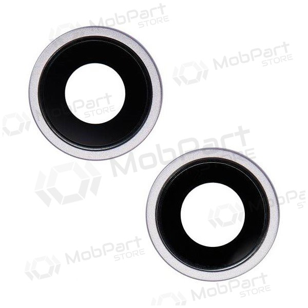 iPhone 14 / 14 Plus camera glas (2stuks) (purpurinis) (met een frame)