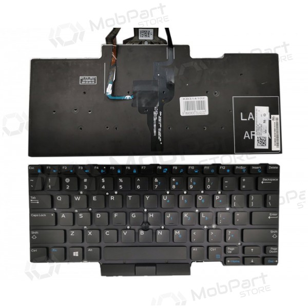 DELL Latitude: E5450, E5470, E5480 toetsenbord (met verlichting)