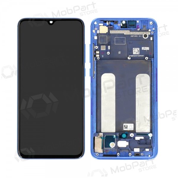 Xiaomi Mi 9 Lite scherm (blauw) (met een frame) (service pack) (origineel)